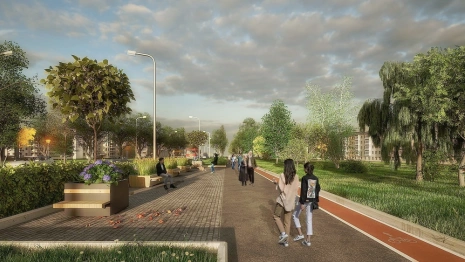 Во Владимире показали концепцию озеленения проспекта Строителей