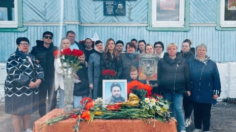 Во Владимирской области открыли доску памяти в честь погибшего в СВО младшего сержанта