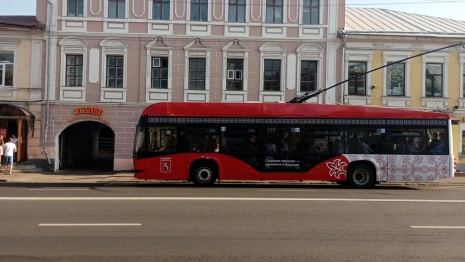 Во Владимире новые троллейбусы выехали на маршрут №8