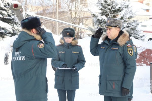 Во Владимире сотрудникам МЧС вручили специальные звания