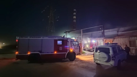 Во Владимире рядом с «Мегаторгом» сгорела производственная база