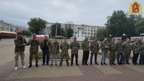 27 владимирских добровольцев отправились в зону СВО