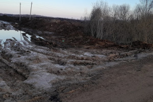 Стройка комплекса Wildberries под Владимиром оставила людей без единственной дороги