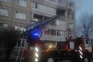 Во Владимире при пожаре в «панельке» пострадали 2 человека