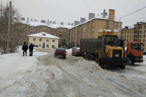 Во Владимире ночная уборка снега пройдет на 3 улицах