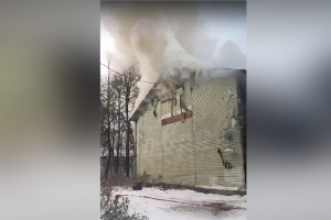 Стали известны подробности крупного пожара в Коврове