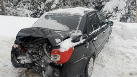 В Кольчугинском районе 68-летняя водитель иномарки попала в больницу после ДТП