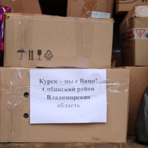 Владимирская область отправила в Курск 5 тонн гуманитарного груза 
