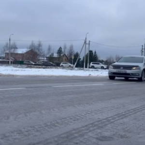 В кольчугинском микрорайоне открыли новую дорогу