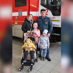 Дома – папа, на работе – герой. Во владимирском МЧС рассказали о многодетных спасателях