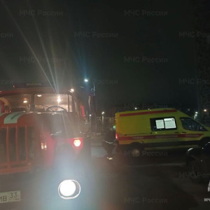 Мама и двое детей пострадали при пожаре в Коврове