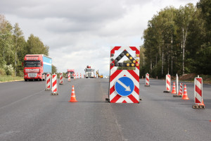 На участке трассы М-7 во Владимирской области на полгода ограничат движение