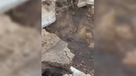 В Юрьев-Польском районе размыло плотину