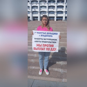 Во Владимире дольщики ЖК «Дуброва парк-2» начали выходить на одиночные пикеты 