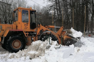 Во Владимире 8 улиц почистят от снега ночью