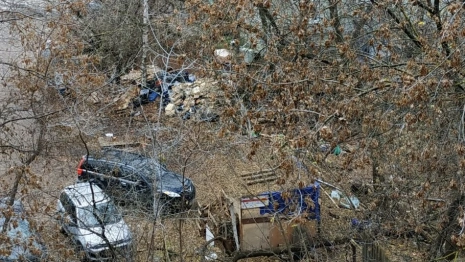 Жители улицы Батурина во Владимире пожаловались на стихийную свалку под окнами