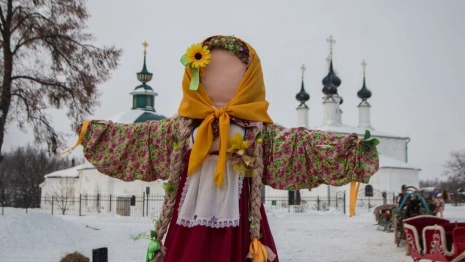 В Суздале на Масленицу чучела будут соревноваться в красоте