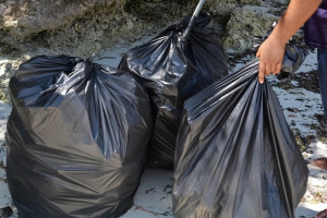 В поле под Александровом нашли свалку из мешков с бараньими потрохами