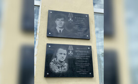 В Петушках открыли 2 мемориальных доски в често погибших на СВО бойцов