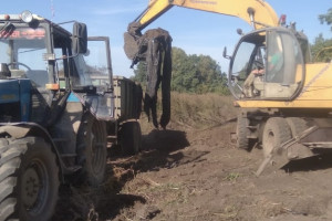 В селе Юрьев-Польского района выросла огромная стихийная свалка