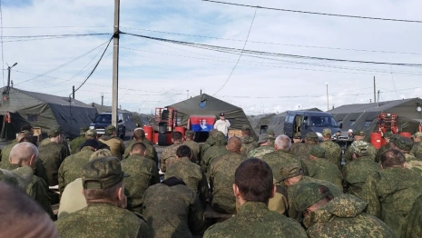 Певец Данко выступил в зоне СВО для бойцов из Владимирской области