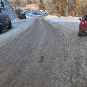 Частный сектор в центре Владимира после жалоб жителей посыпали песком