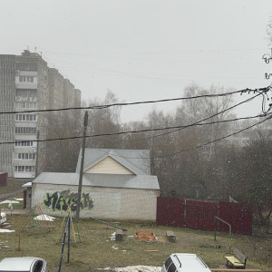 Во Владимире впервые за 2 недели пошел снег