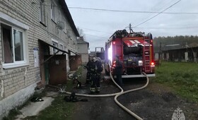 Во владимирском микрорайоне при пожаре дома эвакуировали 10 человек