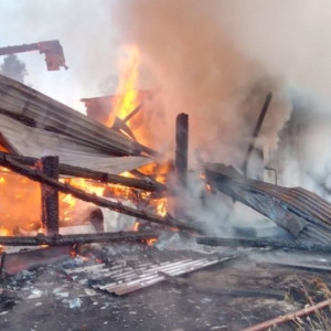 Во Владимирской области на пожаре в частном доме погиб человек