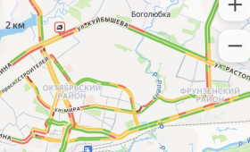 Очередное утро во Владимире началось с огромных пробок