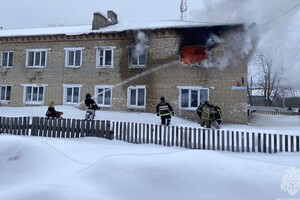 В Киржачском районе загорелся 2-этажный жилой дом