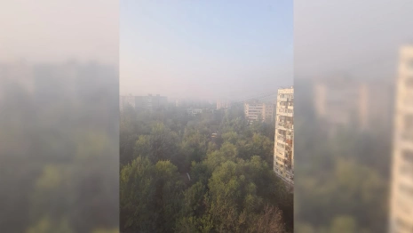 Густой смог и едкий запах гари вновь накрыли Владимир