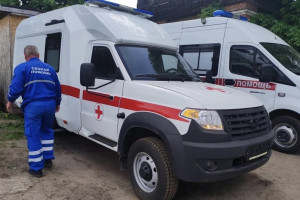 На станцию скорой помощи в Вязниках поставили новый автомобиль