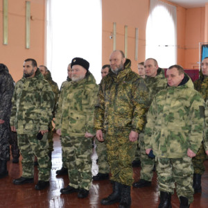Во Владимирской области 30 мужчин отправились на службу по контракту