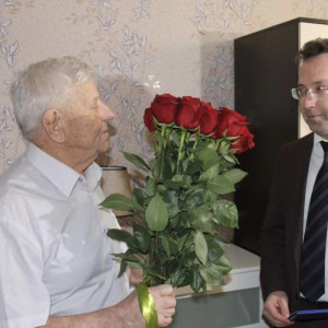 Ветеран Великой Отечественной войны из ДНР отметил 95-летний юбилей во Владимире