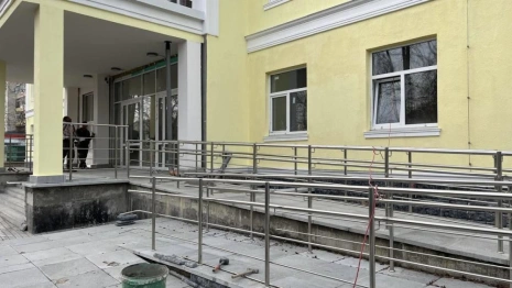 Строительство детской поликлиники а Кольчугино близится к финалу