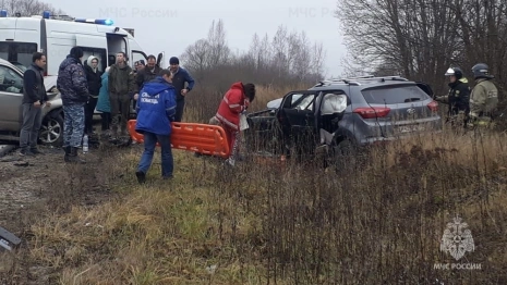 В селе под Юрьев-Польским 4 человека пострадали в ДТП
