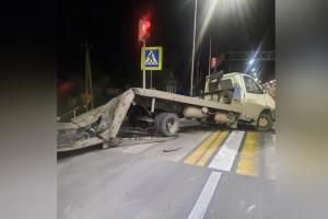 MAN влетел в эвакуатор на трассе М-7 Волга во Владимирской области  