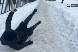 Владимирцы эмоционально высказались о превратившемся в сплошной каток городе