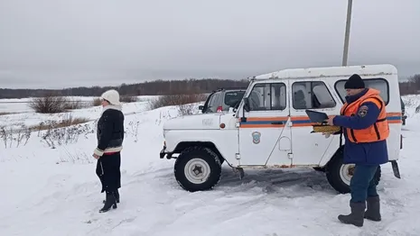 Во Владимирской области поймали рыбака за незаконный выход на лед