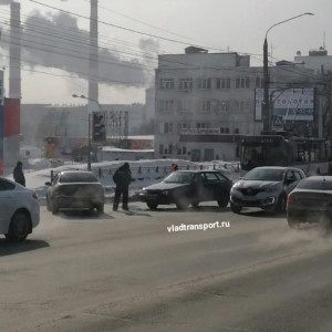 Во Владимире авария спровоцировала огромную пробку в Добром