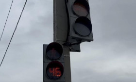 Во Владимире установили светофор на Рокадной дороге