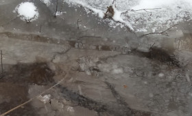 В Суздале категорически запретили выходить на лед реки Каменка