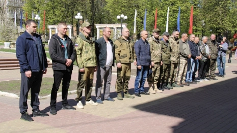 Из Владимирской области в зону СВО отправились еще 14 контрактников