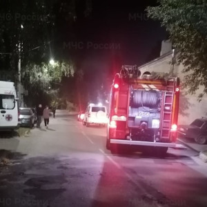Во Владимире на пожаре эвакуировали 10 человек
