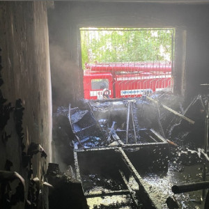 На пожаре в Александрове спасли пятерых человек