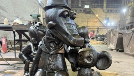 Владимирские скульпторы «оживили» героев советских мультфильмов на севере Москвы