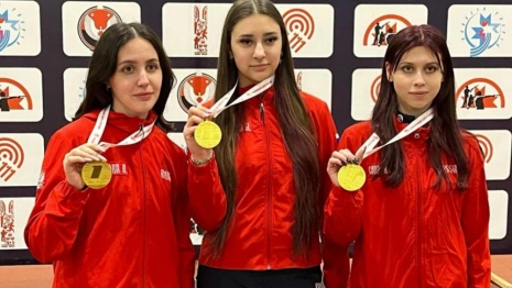 Владимирские спортсменки по пулевой стрельбе стали победителями Первенства России