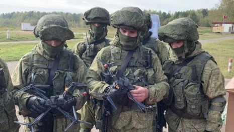 Военным в ковровской учебке подарили несколько беспилотников