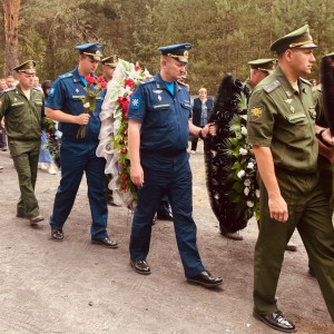 Под Петушками похоронили погибшего на Украине лейтенанта мотострелкового полка